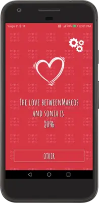 Love Calculator android App screenshot 3